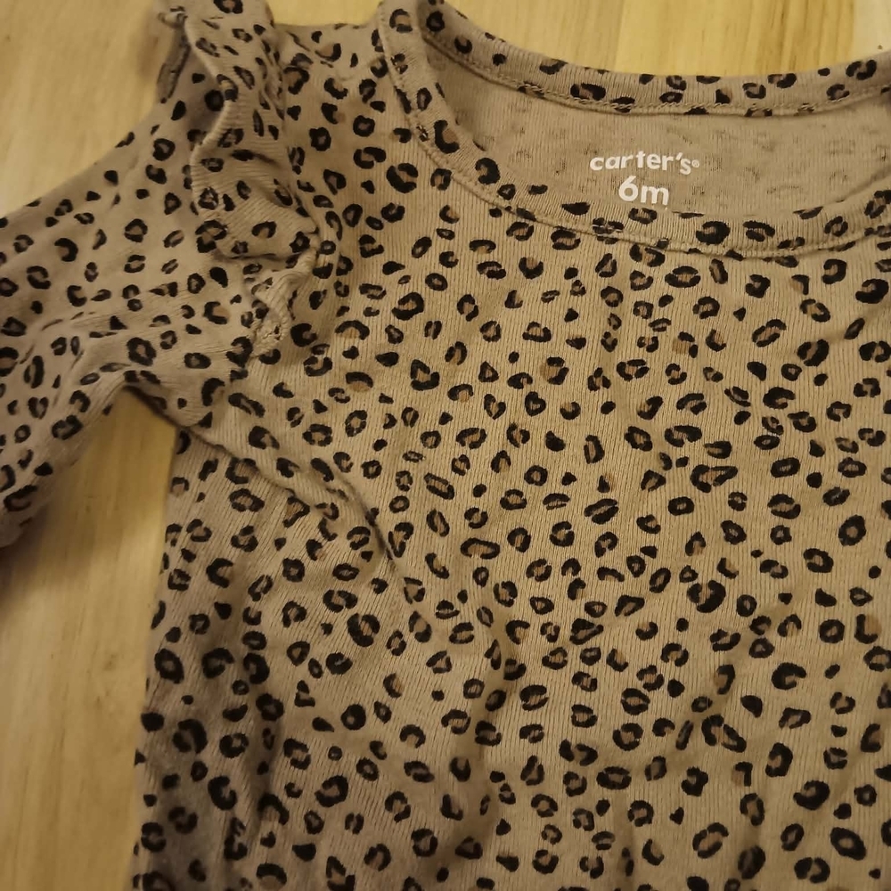 Leopard Print Kids One Piece - Picture 8 of 8